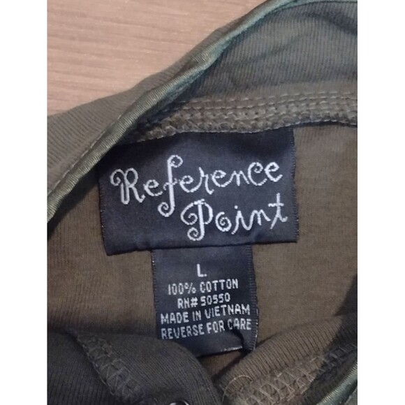 Vintage Reference Point Top Chinese Style Sexy Y2K Large Green Free Shipping! - Picture 7 of 10